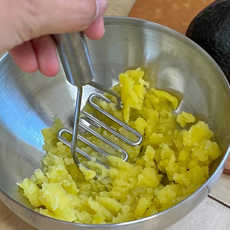 日式不锈钢压泥器手动