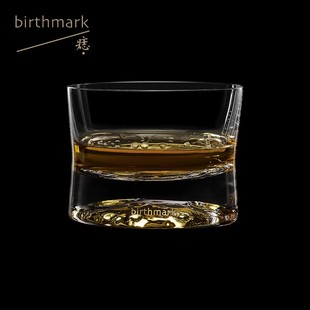 痣birthmark杯子spin glass旋转的烈H酒盏 whisky威士忌酒杯月球