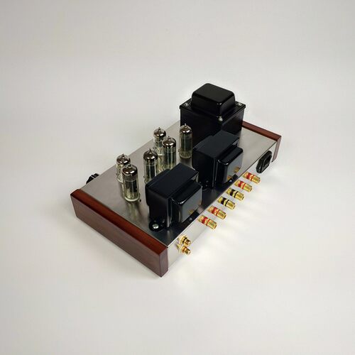 推挽式电子管功放机6F2+6p1 HIFI音响胆机套R件双声道真空管功放