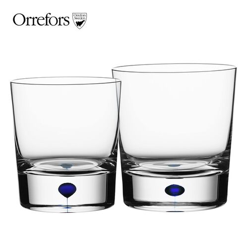 Orrefors 进口手工水晶玻璃v Intermezzo威士忌酒杯北欧家用洋酒