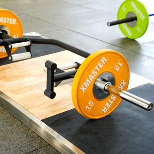 XMASTER杠铃六角杠铃自平衡z开放式深蹲硬拉杆奥杆杠铃杆农夫行走