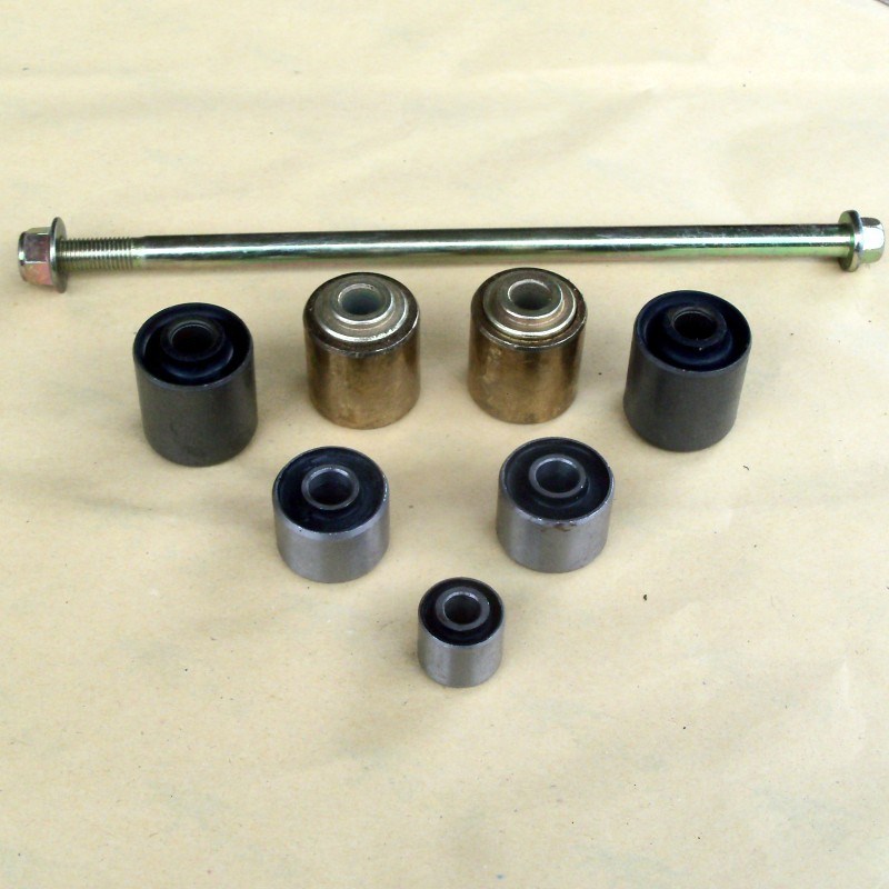 速发GY6鬼火125中迈光小悦主喜公优悦摩托车豪轴套吊架套后减震胶