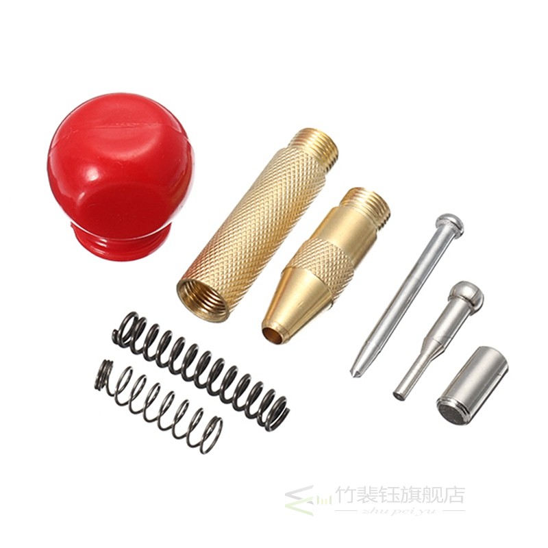 现货速发6mm Aumat Ceter Pi Puch Sprig Loaded Mkig Stti