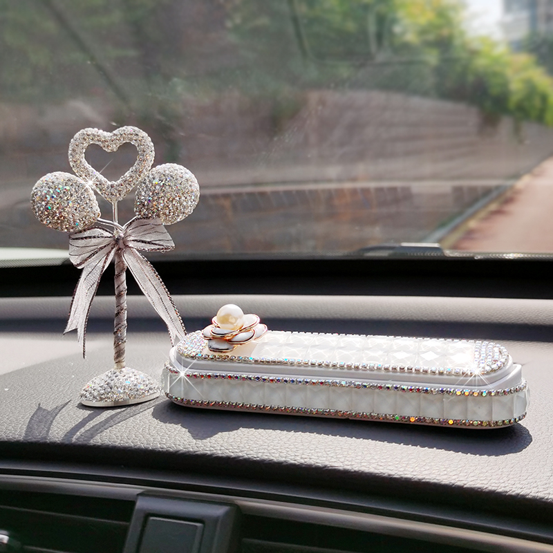 速发汽车用临时用车号码士男牌停车载创意车内移挪镶钻摆件