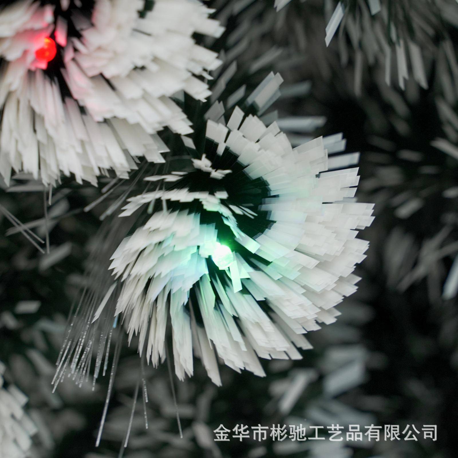 节节白色树带灯圣诞圣诞装饰摆件仿真绿BC-104植日场景布置道具厂