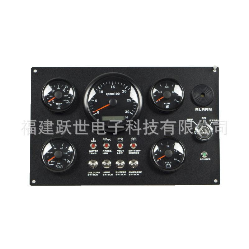 工程机械通用转速水温油压仪表