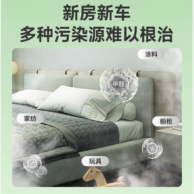 绿之源活性醛炭甲除味吸附新汽包车新车除除味车载竹炭除臭-瞬净