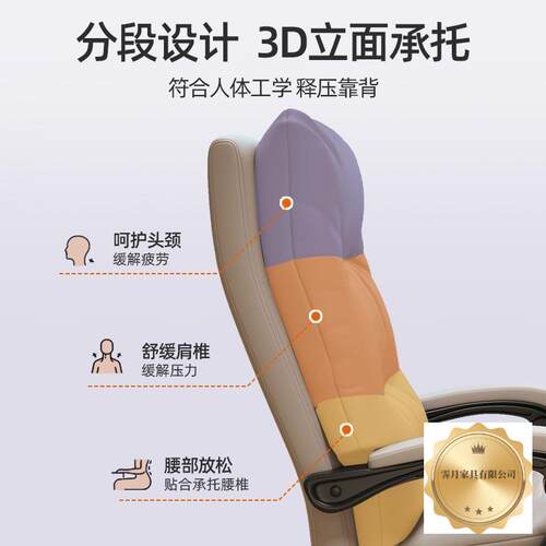 家用电脑FDSG3584椅休沙发椅书房办公椅子久竞闲椅轻奢老板椅可电