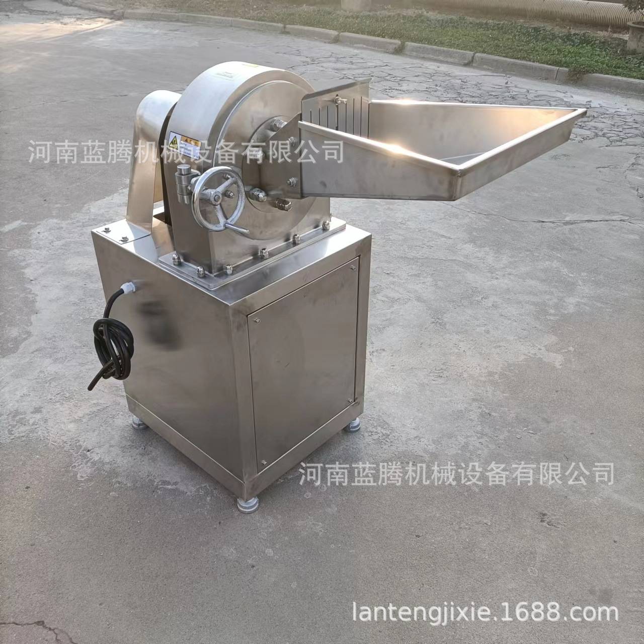 供应小型不锈钢齿盘粉碎机 辣椒香辛料打粉机 商用五谷杂粮磨粉机