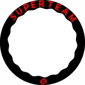 superteajm波浪轮组贴纸公路车轮组碳圈刀圈贴纸自行车轮组贴纸2