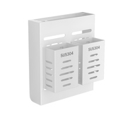 不锈钢厨房刀架筷子筒置t物架多功能放刀具筷子笼一体壁挂式 收纳