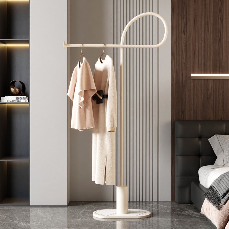 极简大理石纹板底座不占地衣帽架客厅卧室架创意衣帽W架落地挂衣,收纳整理,金属衣架,淘宝优惠券,粉丝福利购,淘宝优惠卷