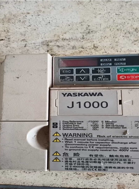 【汇生】安川变频器CMRJBBA001BBA 1.5kw 230v拆【议价】