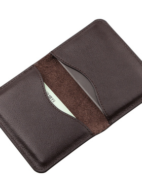 德国EHRENMANN创意真皮名片卡包 高档名片夹 男女名片盒牛皮