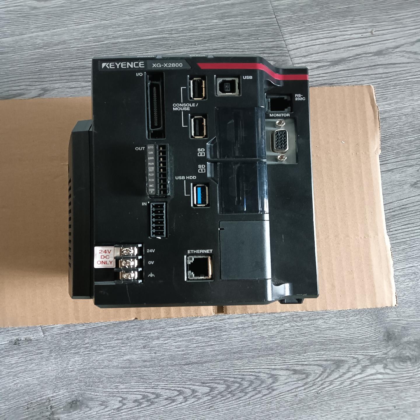 XG-X2800 基恩士视觉控制器 改造 9新左右 功能（憨憨电子）