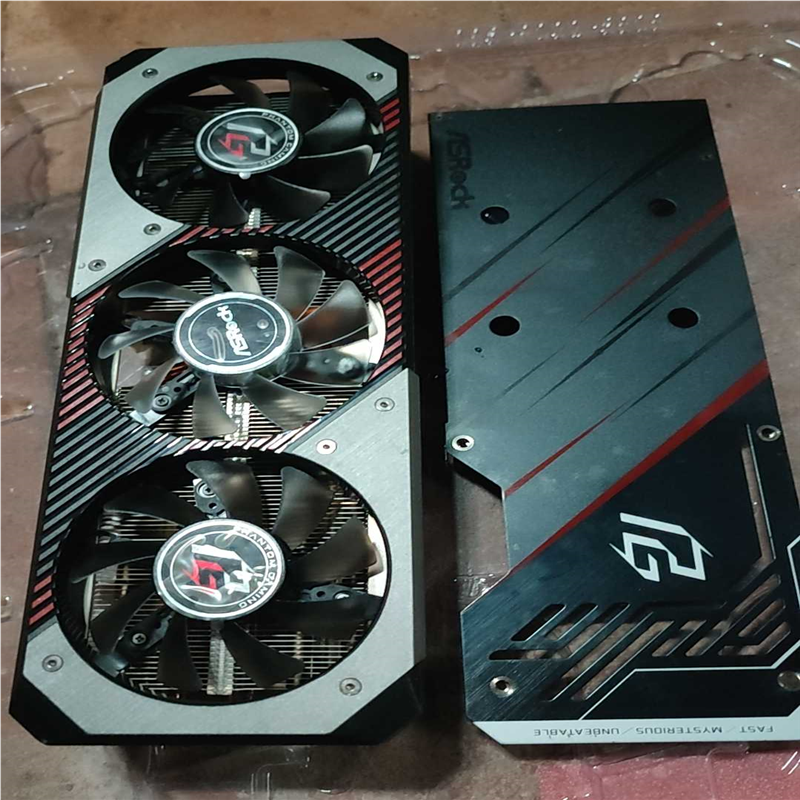 【顺庆】华擎幻影5700xt 散热器，顺丰到付，孔距53*53mm【议价】