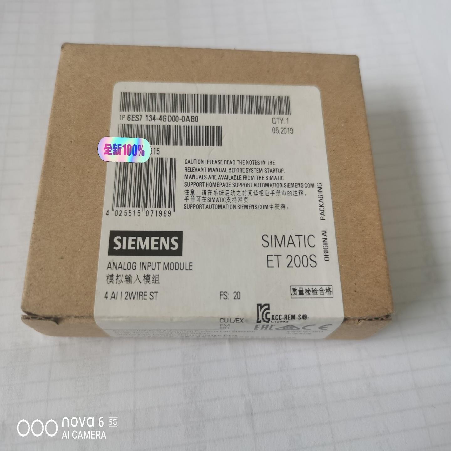 6ES7134-4GD00-0AB0 全新原装正品 实物拍摄~议价