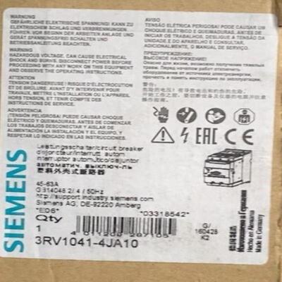 议~西门子 断路器3RV1041-4JA10