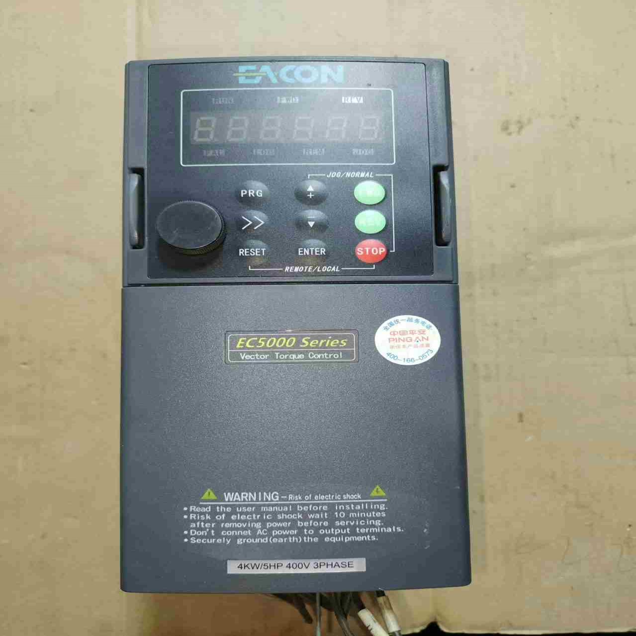 易控EC5000变频器EC504D0G05D5P43C剪议价