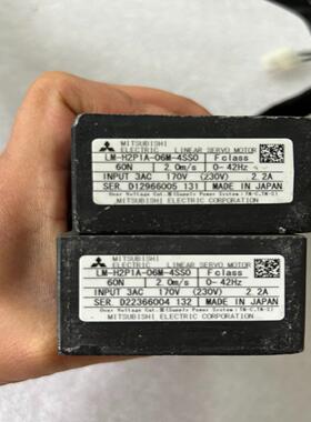 拆机三菱 直线电机  LM-H2P1A-06M-4SS0，/【议-价】