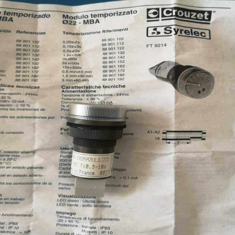 MBA 88901122时间继电器，法国高诺斯原装进口，库存（崽载电子）,3C数码配件,其它配件,淘宝优惠券,粉丝福利购,淘宝优惠卷