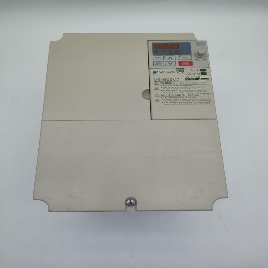 安川VS-606V7变频器CIMR-V7AT45P5 55KW 380V一手拆机资源