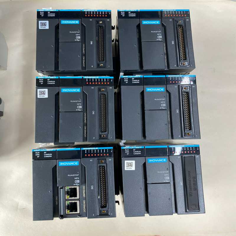 议价汇川可编程控制器模块AM401-CPU1608TP，实物图，