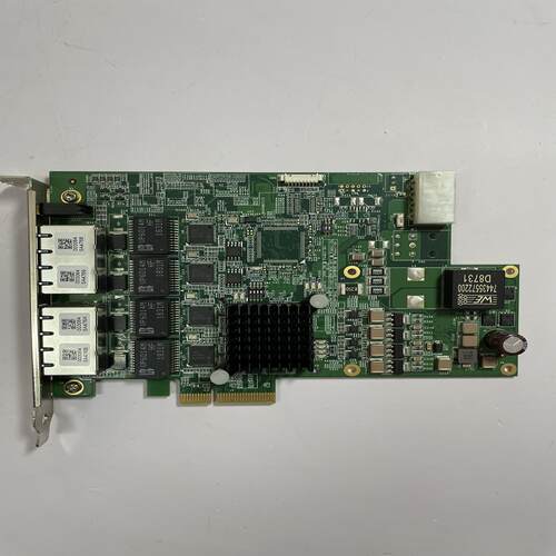 (议价)台湾凌华四通道PoEW图像采集卡PCIe-GIE74 P