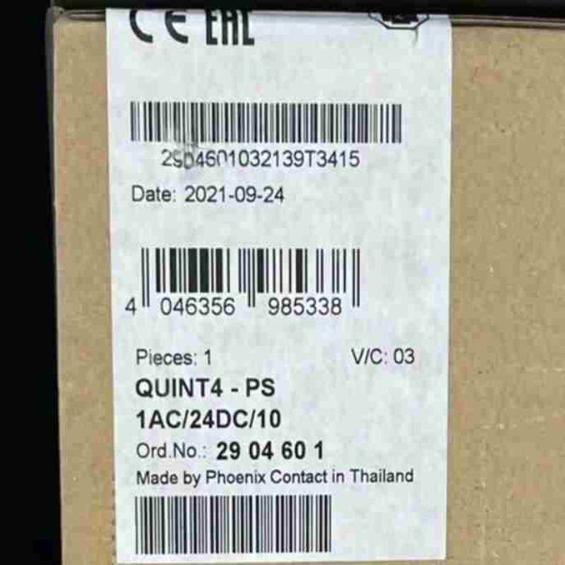 2904601Phoenix菲尼克斯电源 QUINT4-PS议价