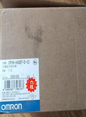 OMRON全新原装CP1H-X40DT-D-SC，~议价
