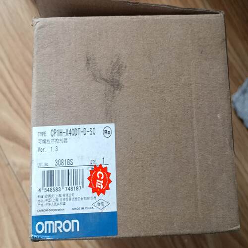 OMRON全新原装CP1H-X40DT-D-SC，~议价
