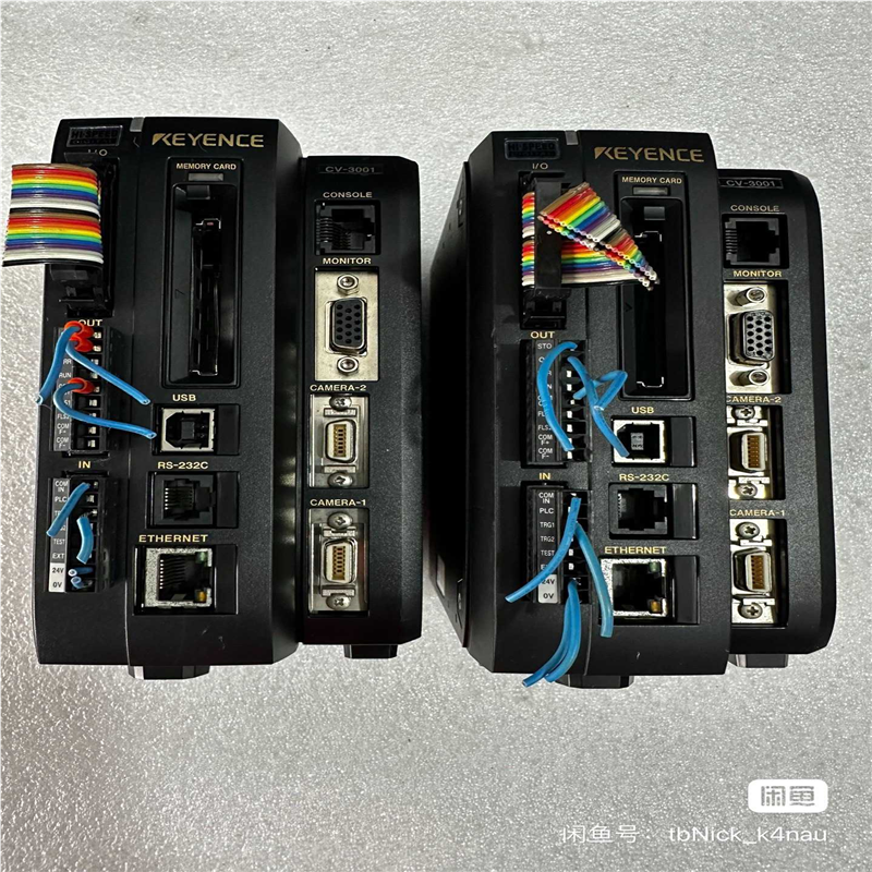 其他闲置基恩士视觉控制器 CV-3001 实图 功能包好~议价