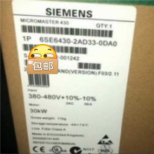 (议价)6SE6430-2AD33-0DA0 变频器430 安