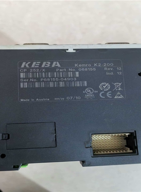 （议价）BA科霸CPU控制器模块CP252/X K2-200 原