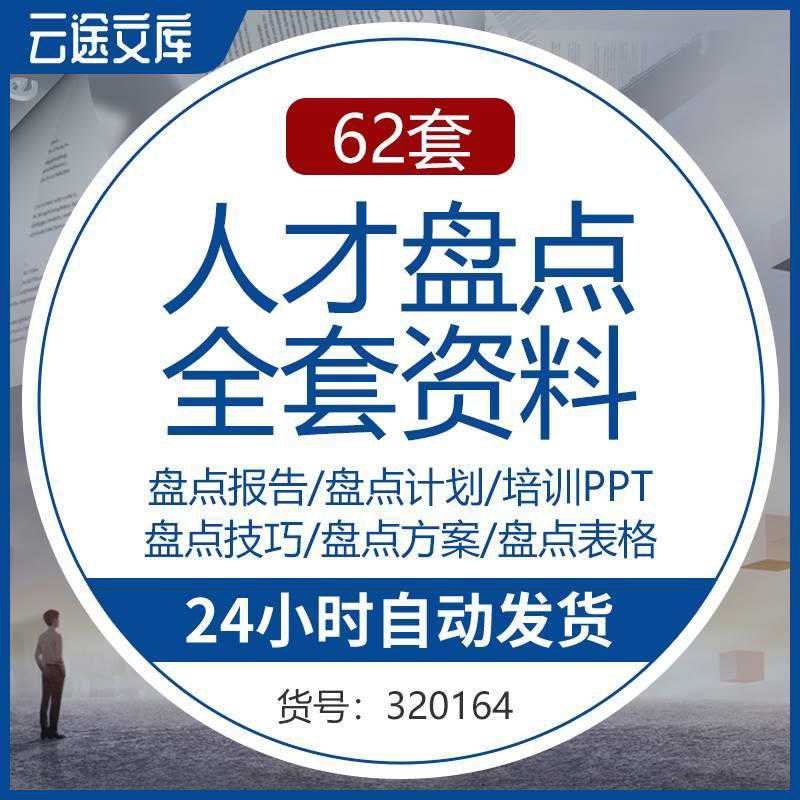 人才盘点报告方案公司人事梯队建设计划总结表格培训PPT模板资料