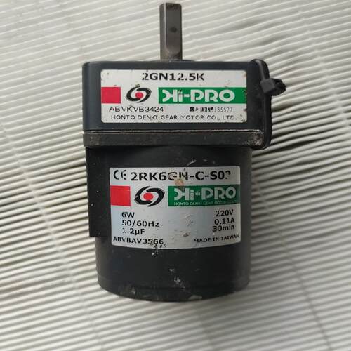 (询价)台湾本都 HI-PRO减速电机2GN12.5K 2RK6GN