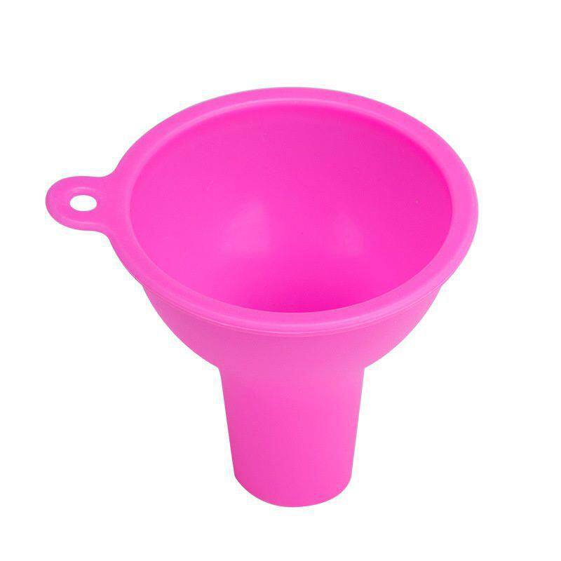 塑料油斗大号漏斗大口径矿泉水桶专用油壶塑料斗上14cm 下4.2口径