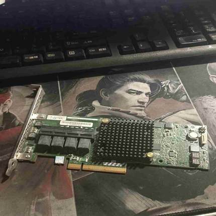 ASR-71605E 256M 阵列卡懂得拍 议价