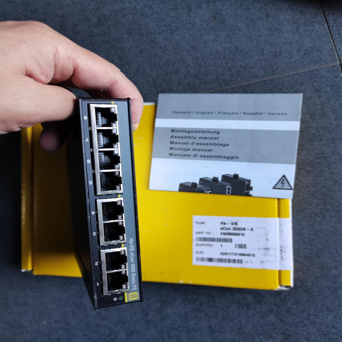 HA-VIS ECON 3080B-A 24030080010 HARTING  全新原装现货~议价