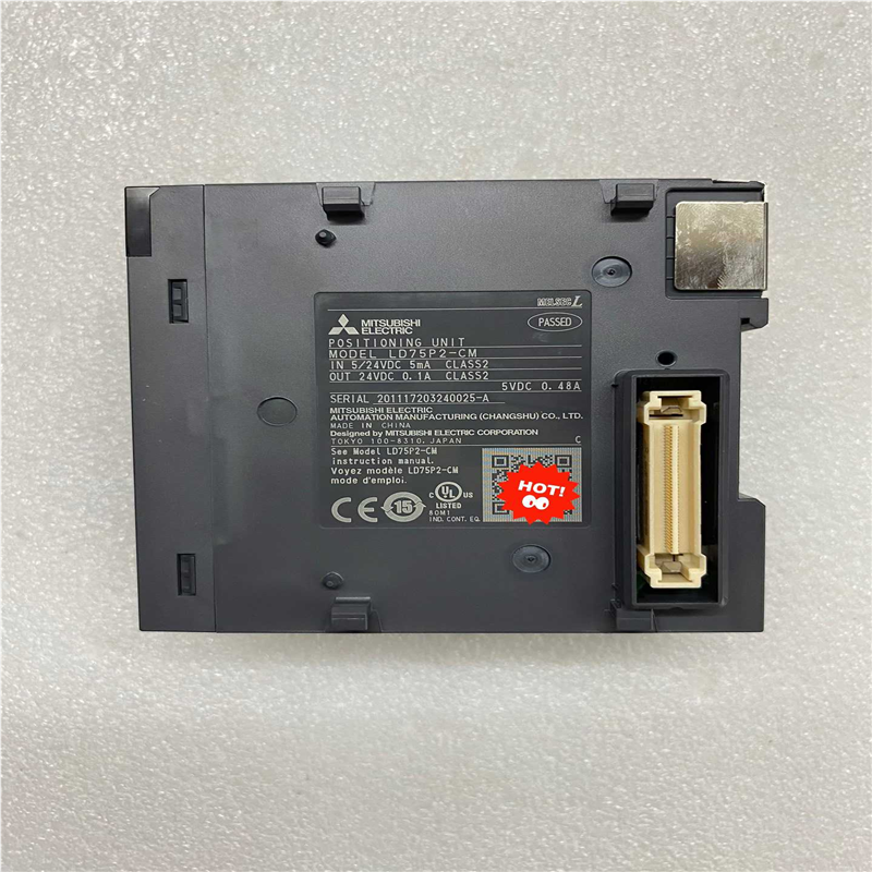 三菱可编程控制器，型号LD75P2-CM，拍摄，成色如议价