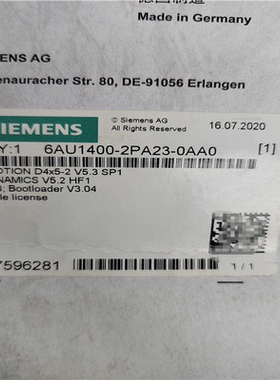 6AU1400-2PA23-0AA0~议价