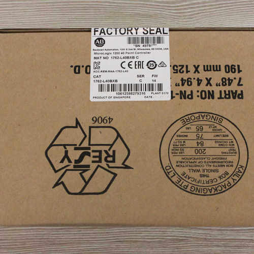 (议价)1762-L40BXBRAB罗克韦尔PLC模块质保一年MIcroLogix1200