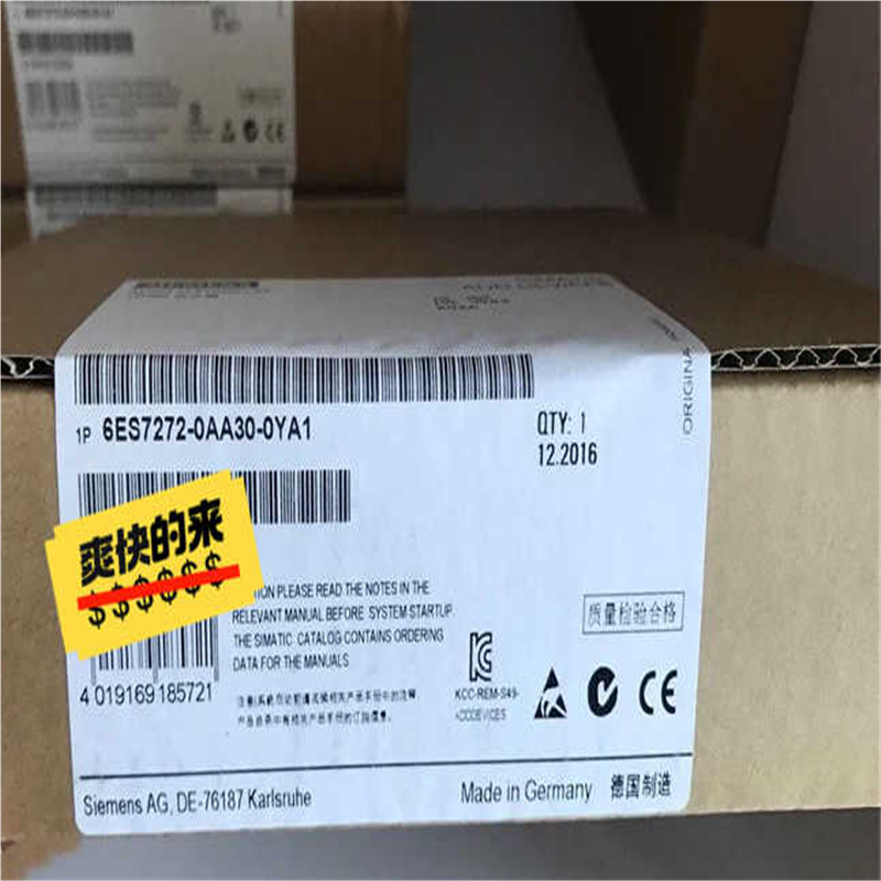 未拆封6ES7272-0AA30-0YA0当天发货 (崽崽配件）