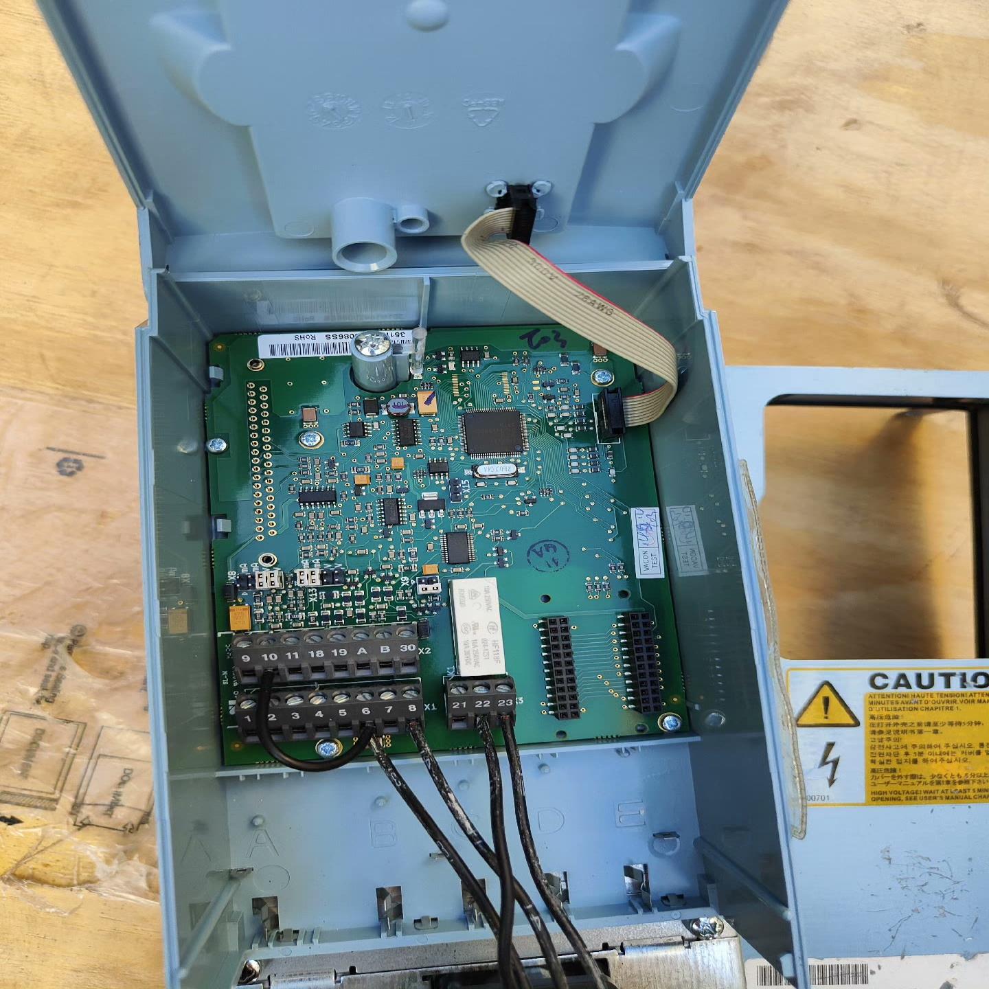 NXL00075C5H1SSS0000伟肯变频器，实物图功能（憨憨电子）