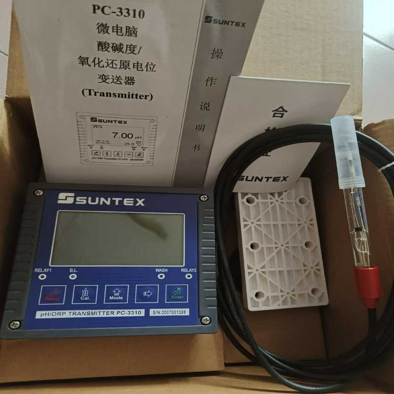 台湾SUNTEX上泰在线PH计PC-3310带电极（基数电子）