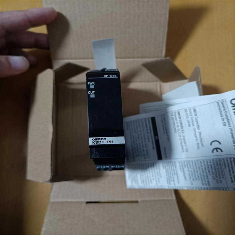 议价欧姆龙测量监控继电器，K8DT-PH1TN，反相缺相继电器，