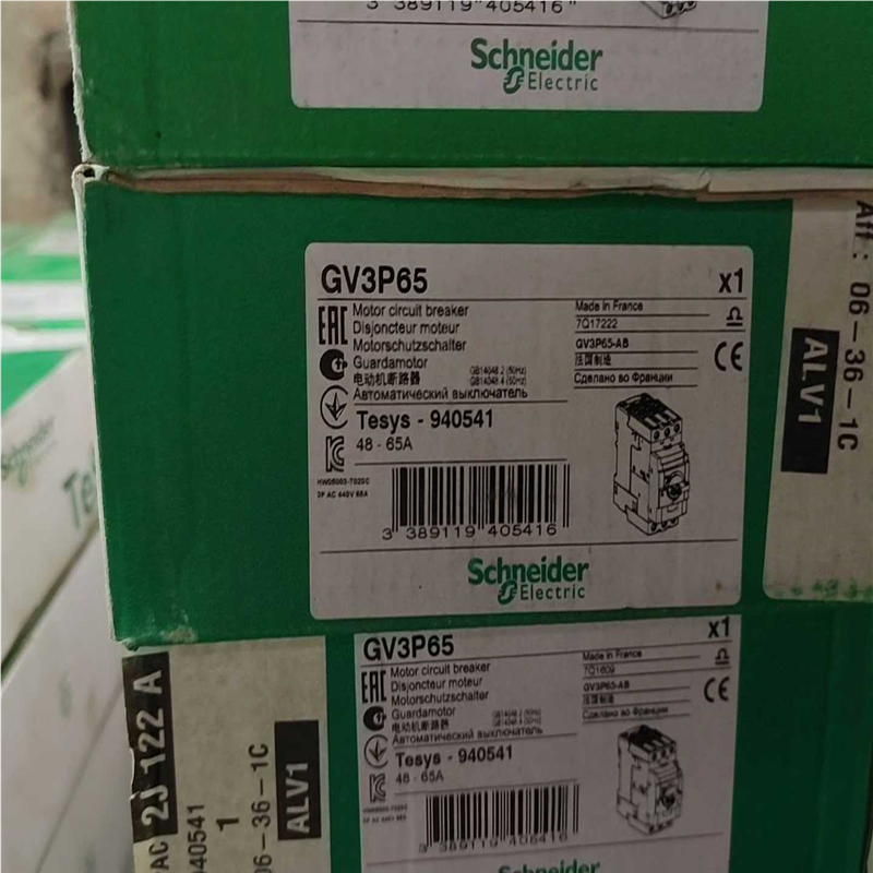 (询价)断路器电动机马达保护器GV3P65 48-65A