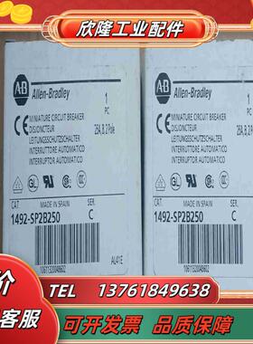 全新AB罗克韦尔断路器1492-SP2b250原装正品西班议价