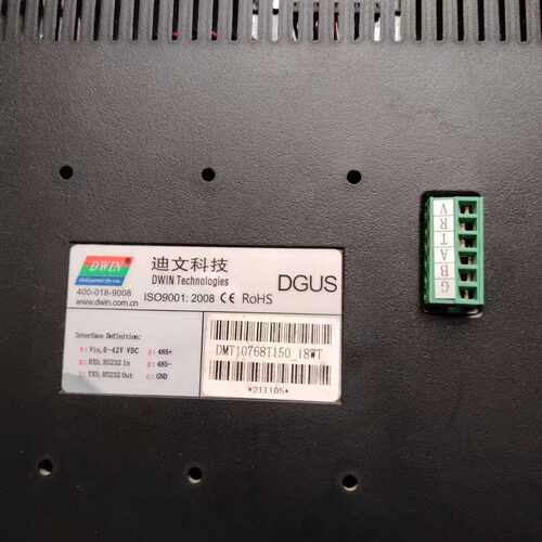15英寸迪文工业串口屏DMT10768T150-18WT~议价