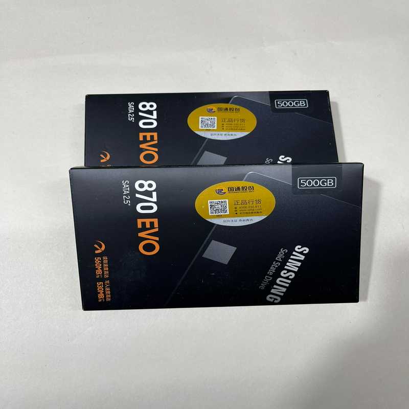 议价全新，国行未拆，三星500GB SSD固态硬盘独立缓存 读速